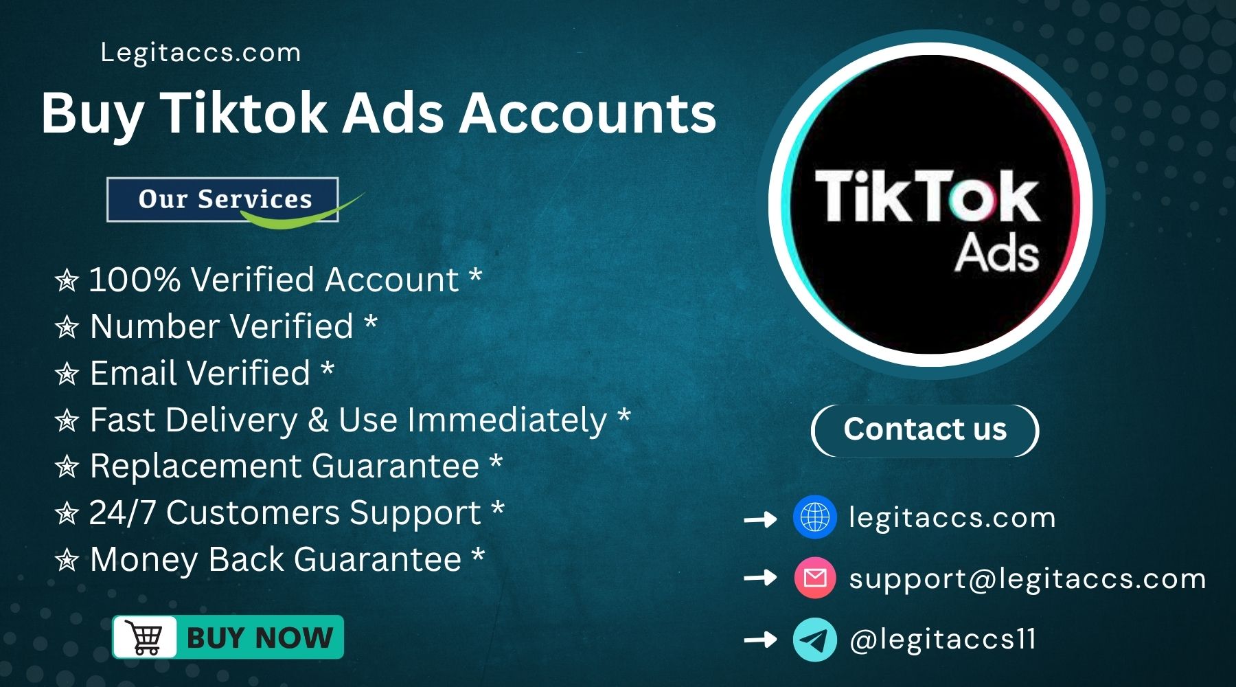 Buy Tiktok Ads Accounts