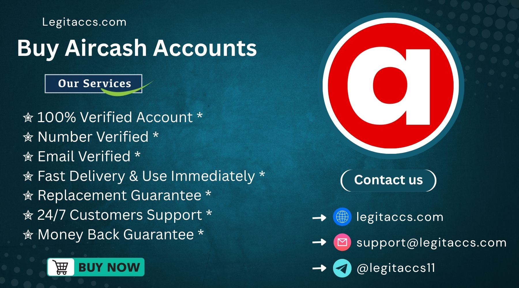 Buy Verified Aircash Accounts