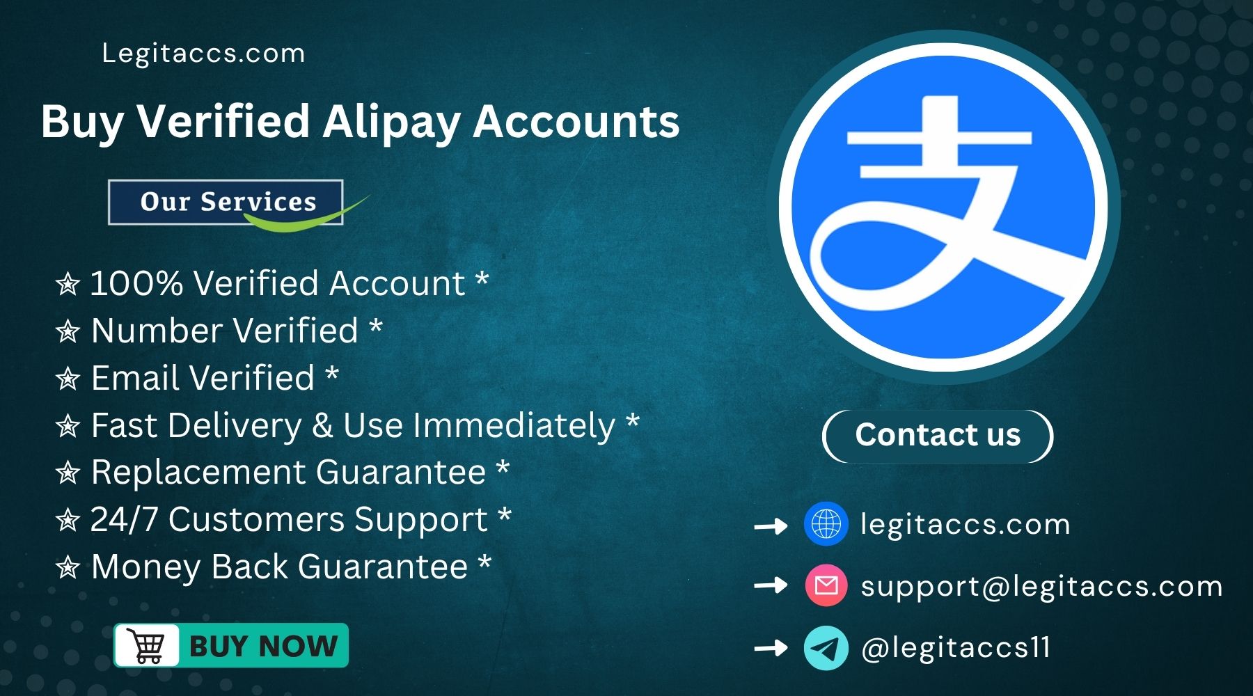 Buy Verified Alipay Accounts